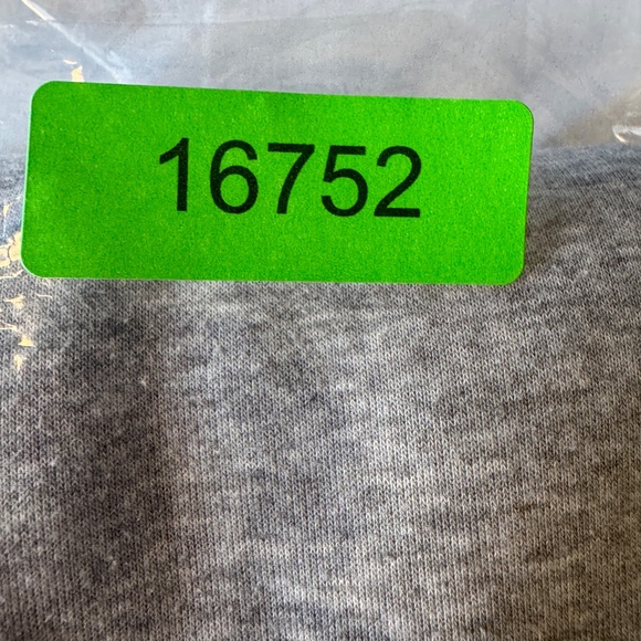 Adidas Mens Light Fleece Lined Sweatshirt Gray Small Long Sleeve Casual School - Picture 12 of 12